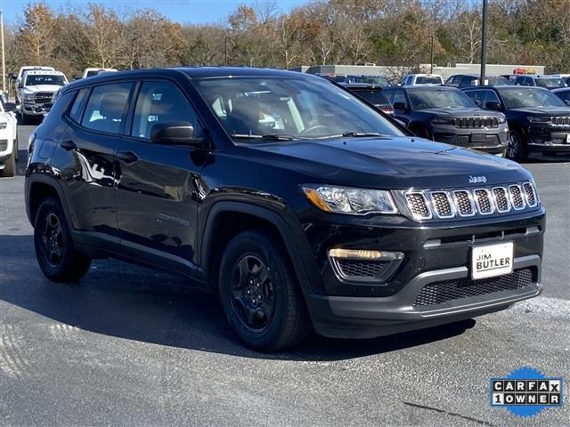 used 2021 Jeep Compass car, priced at $17,519