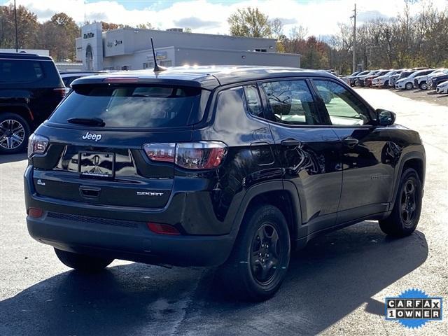 used 2021 Jeep Compass car, priced at $17,519