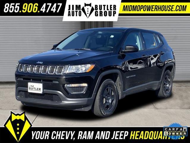 used 2021 Jeep Compass car, priced at $17,999