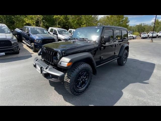 used 2022 Jeep Wrangler Unlimited car, priced at $31,322