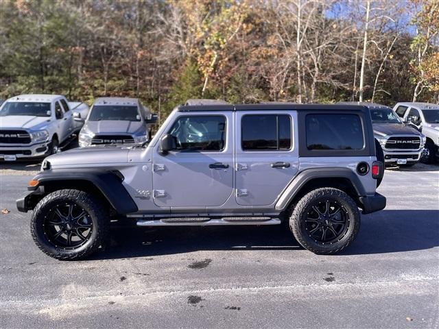 used 2018 Jeep Wrangler Unlimited car, priced at $24,891