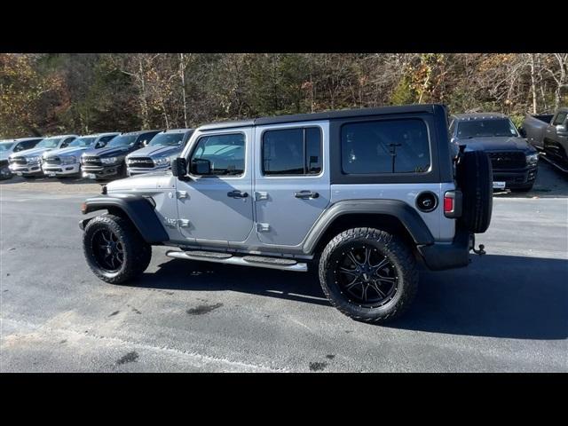 used 2018 Jeep Wrangler Unlimited car, priced at $24,891