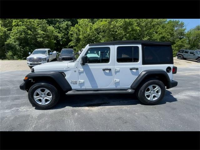 used 2020 Jeep Wrangler Unlimited car, priced at $30,762