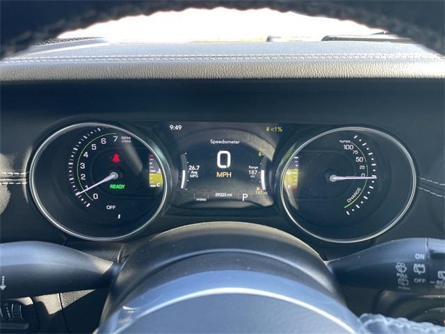 used 2022 Jeep Wrangler Unlimited 4xe car, priced at $32,639