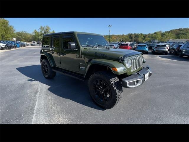 used 2022 Jeep Wrangler Unlimited 4xe car, priced at $32,639