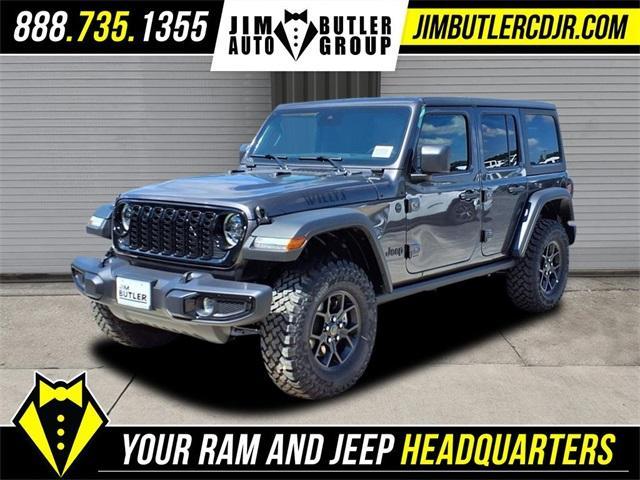 new 2025 Jeep Wrangler car, priced at $45,385
