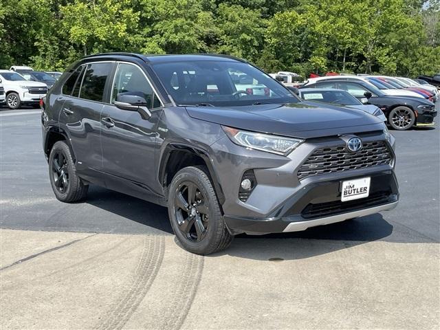 used 2020 Toyota RAV4 Hybrid car, priced at $25,378