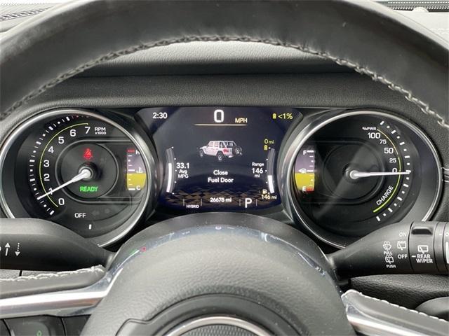 used 2022 Jeep Wrangler Unlimited 4xe car, priced at $35,814