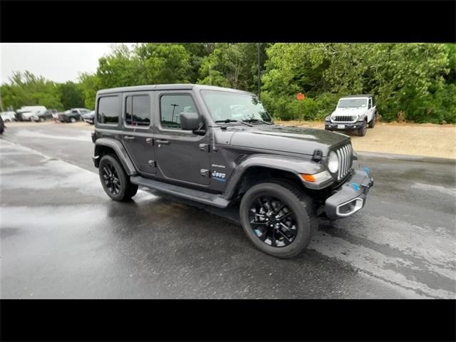 used 2022 Jeep Wrangler Unlimited 4xe car, priced at $35,814
