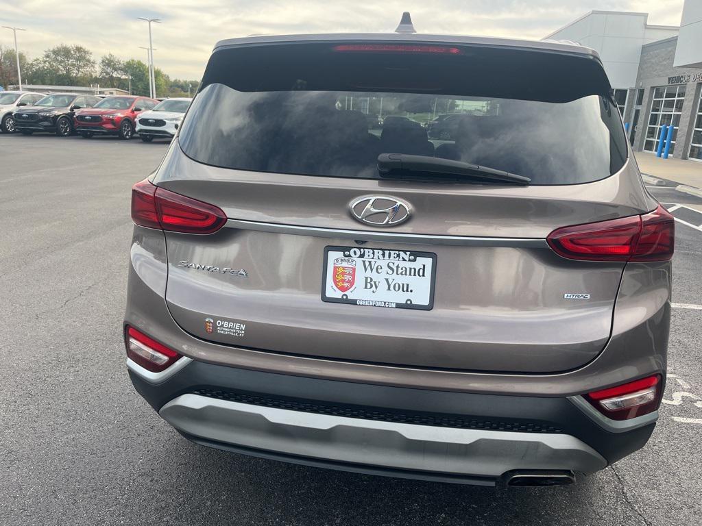 used 2020 Hyundai Santa Fe car, priced at $18,990