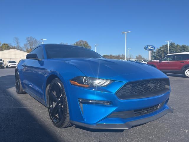 used 2021 Ford Mustang car, priced at $25,327