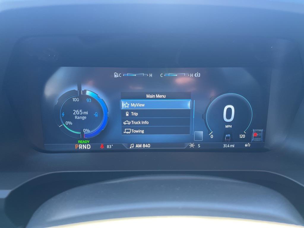 new 2025 Ford F-150 Lightning car, priced at $69,355