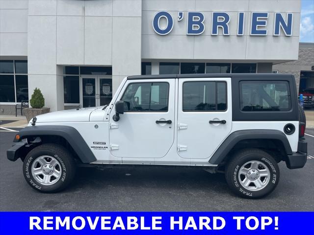 used 2017 Jeep Wrangler Unlimited car, priced at $20,818