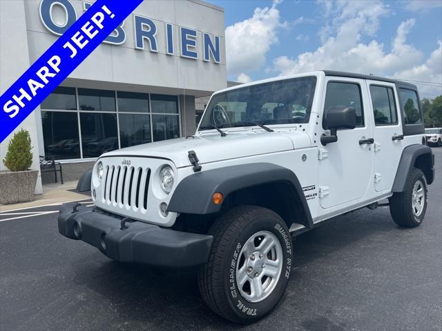 used 2017 Jeep Wrangler Unlimited car, priced at $19,788