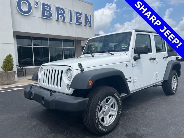 used 2017 Jeep Wrangler Unlimited car, priced at $20,818