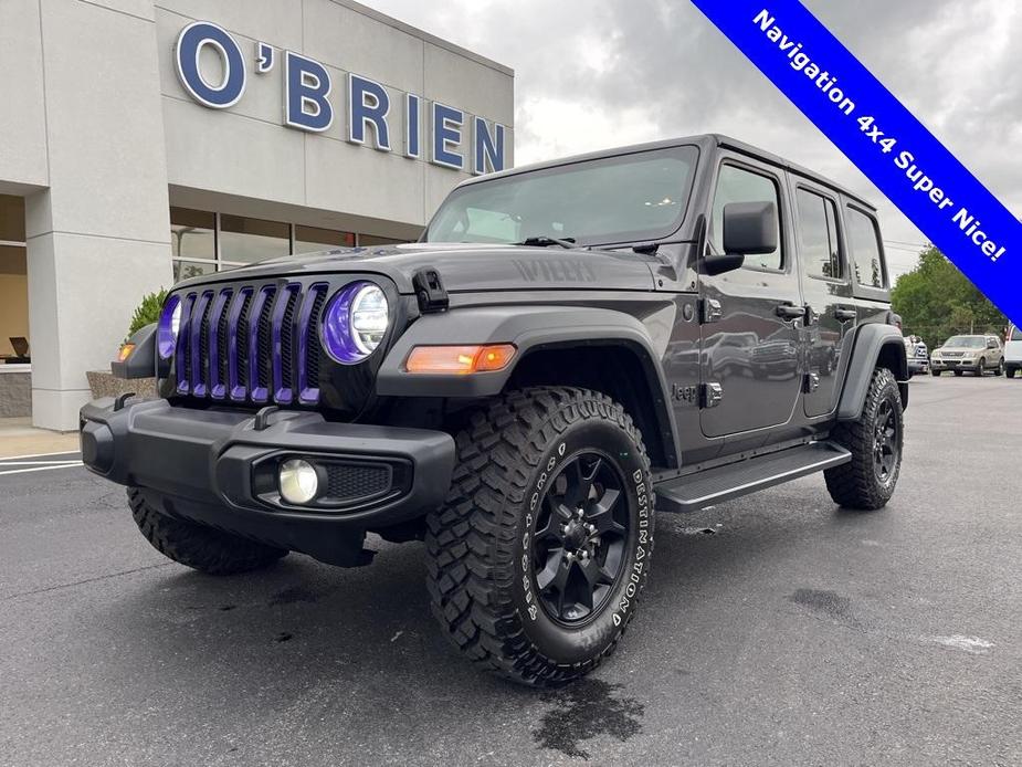 used 2021 Jeep Wrangler Unlimited car, priced at $33,990