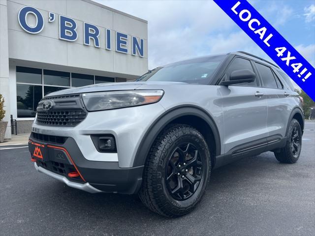 used 2022 Ford Explorer car, priced at $34,990