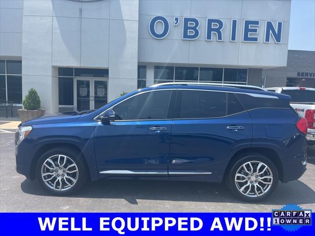 used 2022 GMC Terrain car, priced at $27,821