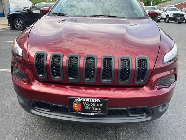 used 2018 Jeep Cherokee car, priced at $16,738