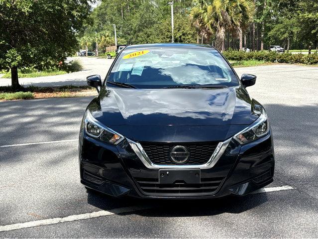 used 2021 Nissan Versa car, priced at $16,000