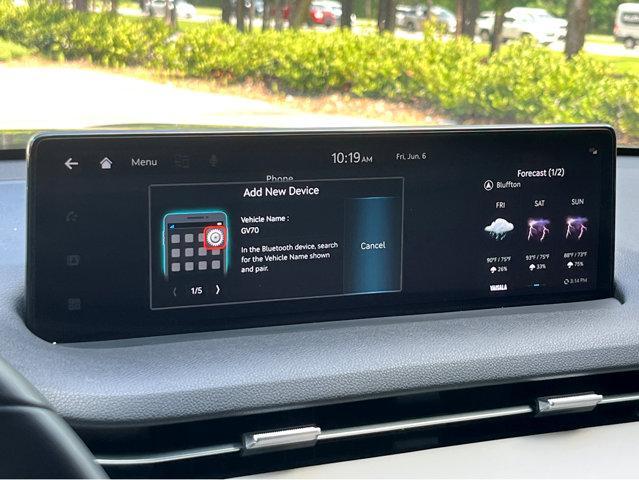 used 2023 Genesis GV70 car, priced at $36,000