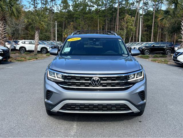 used 2021 Volkswagen Atlas car, priced at $26,583