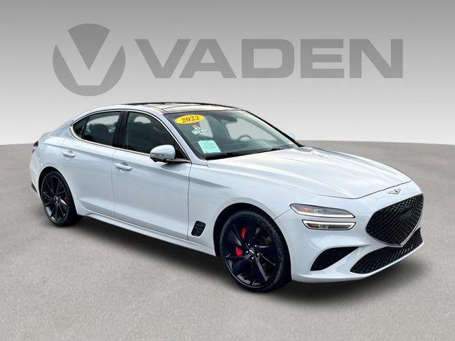 used 2022 Genesis G70 car, priced at $30,000