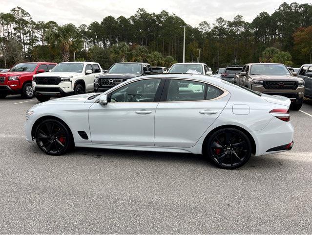 used 2022 Genesis G70 car, priced at $30,000