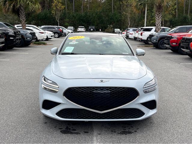 used 2022 Genesis G70 car, priced at $30,000