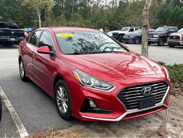 used 2018 Hyundai Sonata car, priced at $13,500