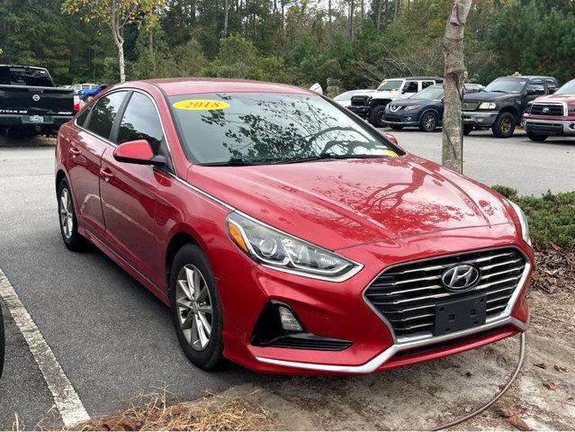 used 2018 Hyundai Sonata car, priced at $13,500