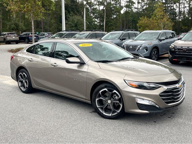 used 2022 Chevrolet Malibu car, priced at $18,500