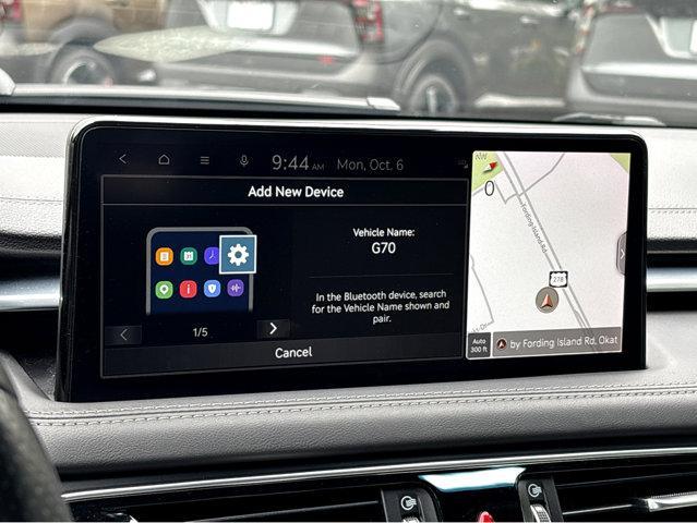 used 2023 Genesis G70 car, priced at $28,500