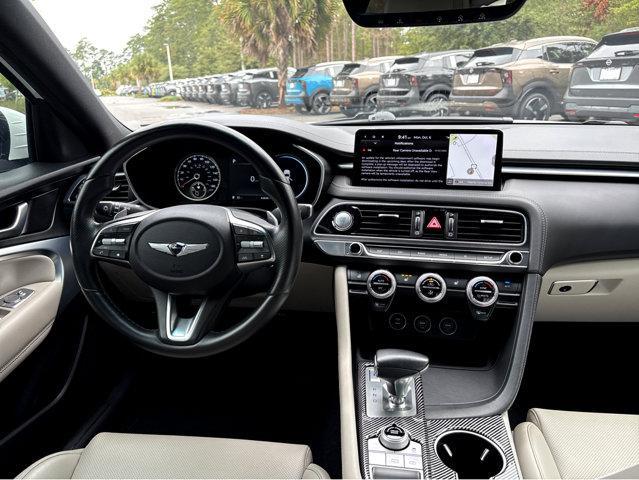 used 2023 Genesis G70 car, priced at $28,500