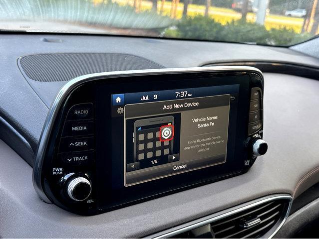 used 2020 Hyundai Santa Fe car, priced at $19,000