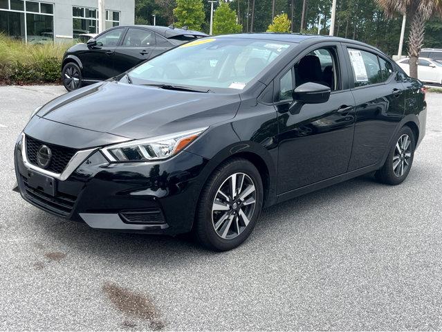 used 2021 Nissan Versa car, priced at $16,000