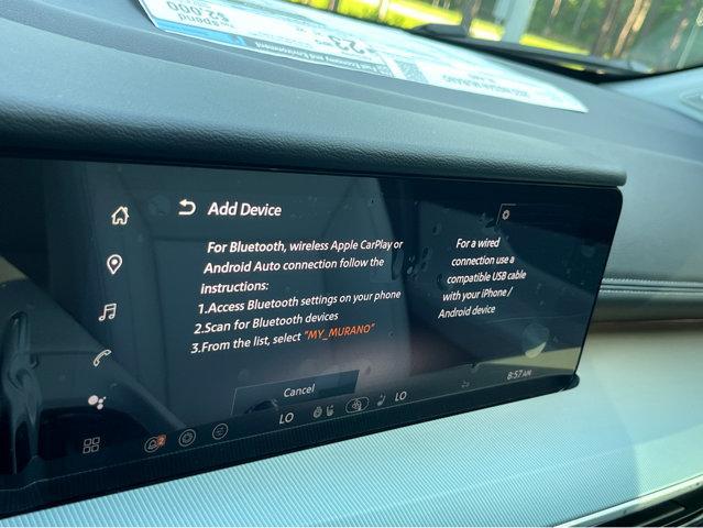 new 2025 Nissan Murano car, priced at $47,715