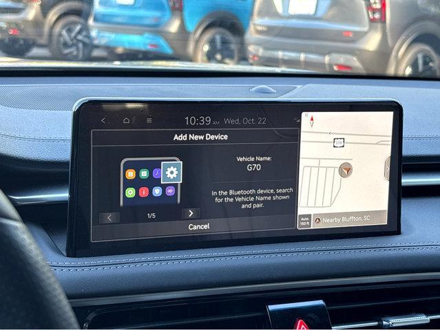 used 2025 Genesis G70 car, priced at $42,000