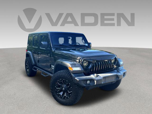 used 2020 Jeep Wrangler Unlimited car, priced at $33,777