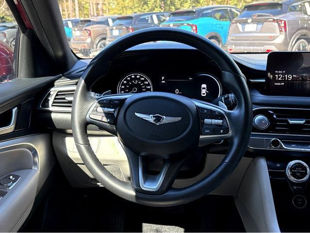 used 2023 Genesis G70 car, priced at $25,000