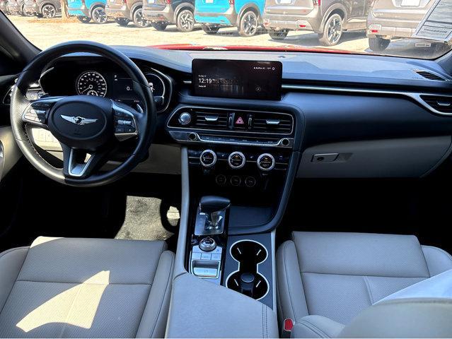 used 2023 Genesis G70 car, priced at $25,000