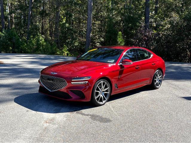 used 2023 Genesis G70 car, priced at $25,000