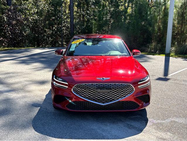 used 2023 Genesis G70 car, priced at $25,000