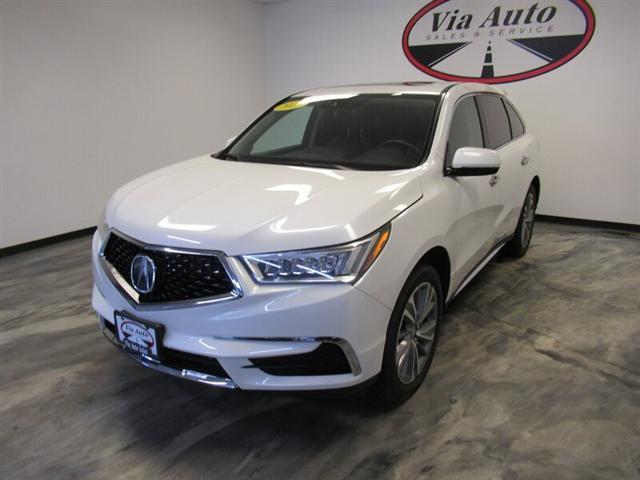 used 2018 Acura MDX car, priced at $23,500