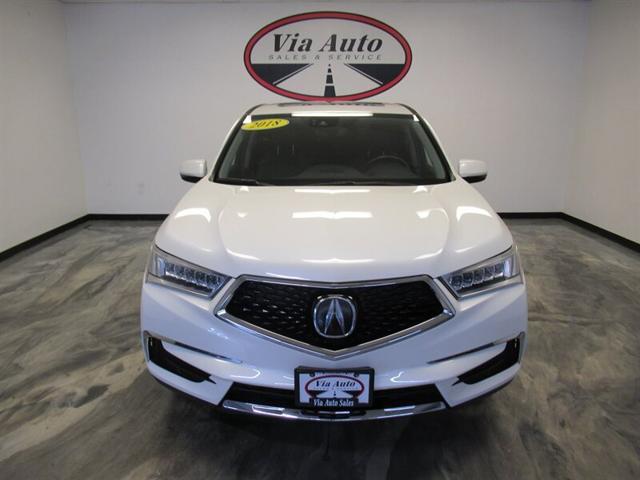 used 2018 Acura MDX car, priced at $23,500