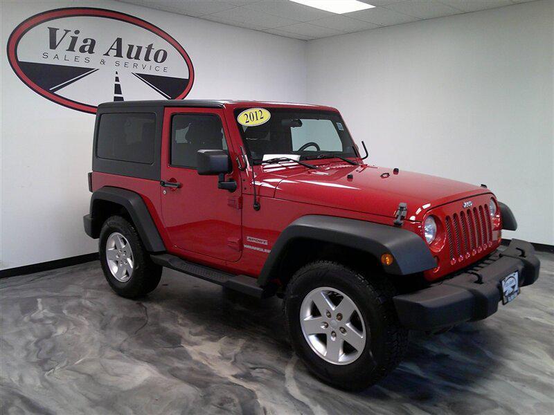 used 2012 Jeep Wrangler car, priced at $15,900