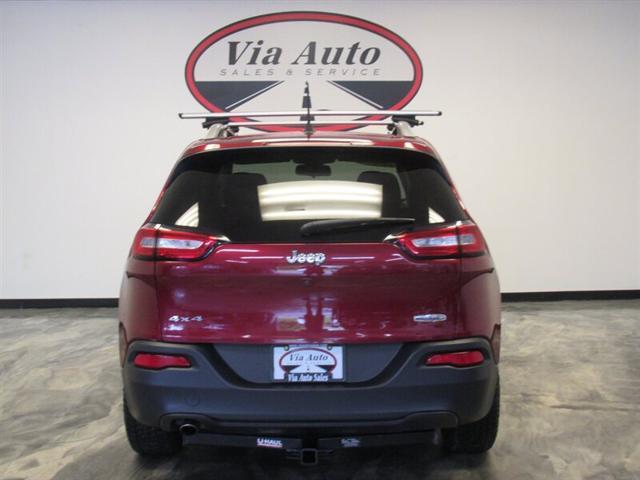 used 2017 Jeep Cherokee car, priced at $14,700