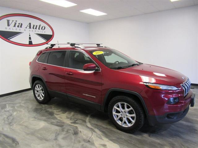 used 2017 Jeep Cherokee car, priced at $14,700