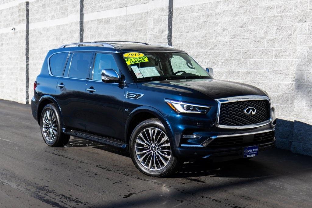 used 2019 INFINITI QX80 car, priced at $27,989