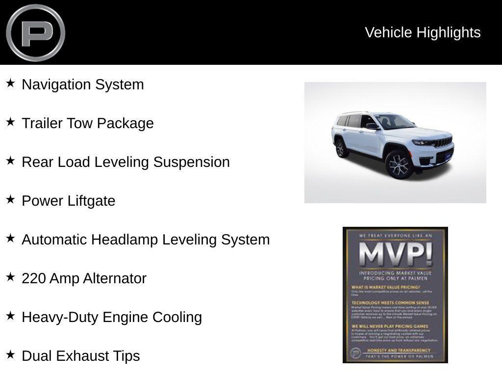 new 2025 Jeep Grand Cherokee L car, priced at $49,395